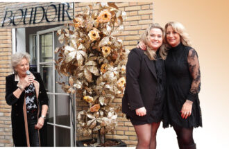 Enerverende en sfeervolle modeshow in kloosterwinkel Boudoir