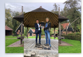 Vleermuiskasten van ROC Hengelo voor Openluchtmuseum