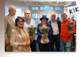 Wethouder Rob Olde Kalter opent expositie van drie nieuwe kunstenaars