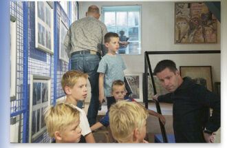 Groep 8 Meander toont optische illusies in Heemhuis