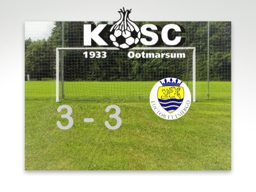 Sterk begin KOSC leidt niet tot drie punten