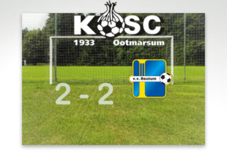 KOSC en Reutum houden elkaar in evenwicht