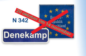 N342 Denekamp-Duitse grens dicht