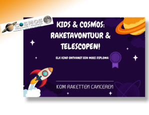 Herfstvakantie:  bouw je eigen raket en ontdek de sterren!