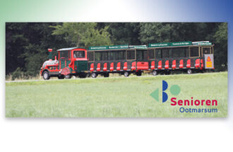 Senioren afdeling Ootmarsum met een middag in de Molenberg Express