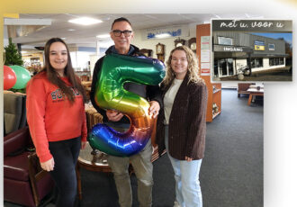 Eerste lustrum Kringloop is zeker ‘een feestje’ waard