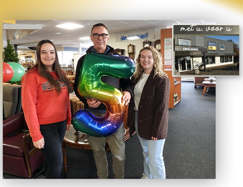 Eerste lustrum Kringloop is zeker ‘een feestje’ waard