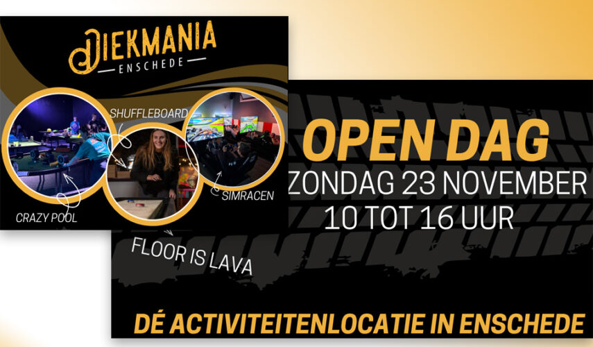 Maak kennis met speelhal Diekmania