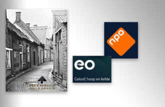 Kerstverlichting wat later door filmopnames