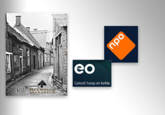 Kerstverlichting wat later door filmopnames