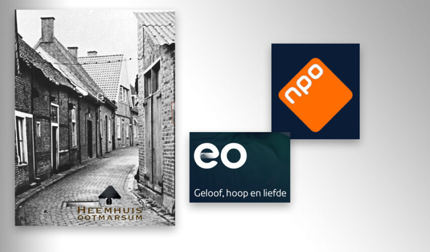 Kerstverlichting wat later door filmopnames