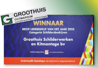 Groothuis BV beste leerbedrijf Schildersbedrijven