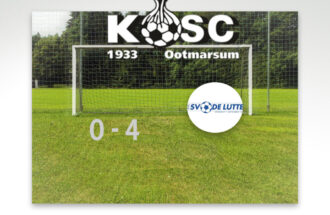 KOSC hard onderuit tegen De Lutte