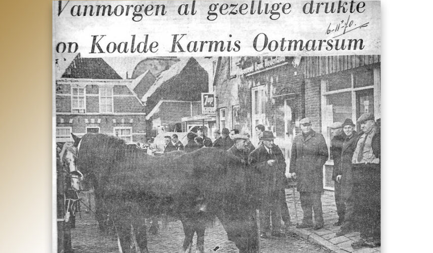 Koale Karmis 55 jaar geleden
