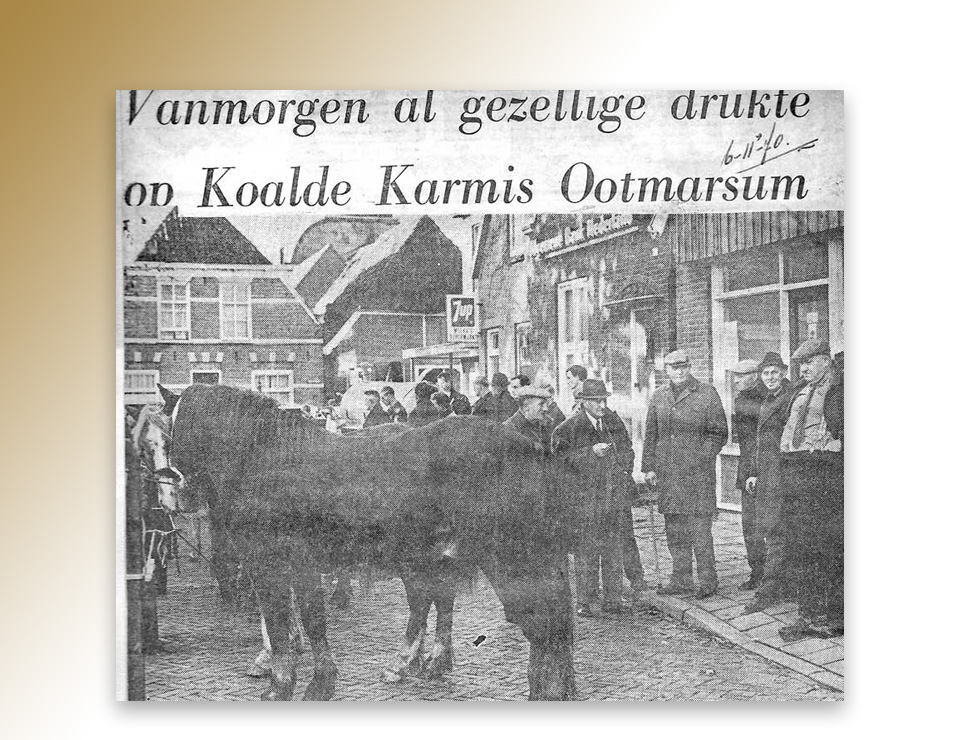 Koale Karmis 55 jaar geleden