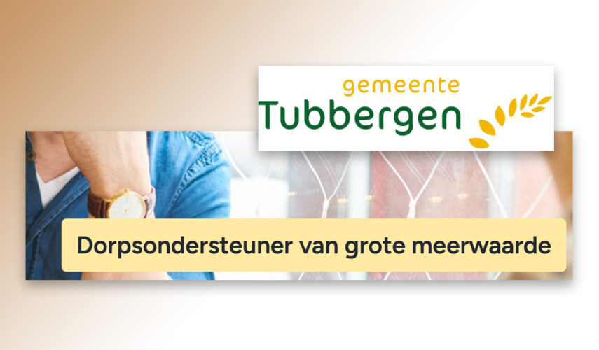 Tubbergen zet dorpsondersteuners structureel voort