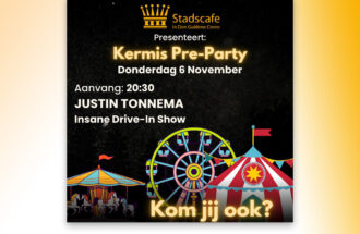 Justin Tonnema en Ageloër Stijn Boers in Kermis Pre-Party