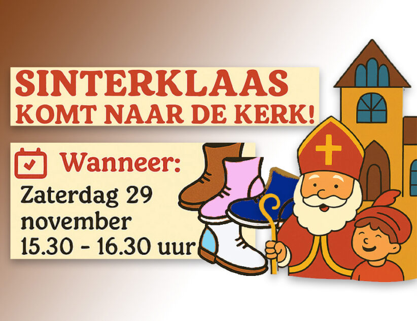 Sinterklaas komt naar de kerk!