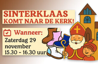 Sinterklaas komt naar de Simon en Judas kerk! 