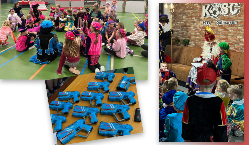 Sint en Pieten op ’n Tooslag en in de Schalm