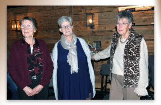 Drie jubilarissen bij Stem en Klank