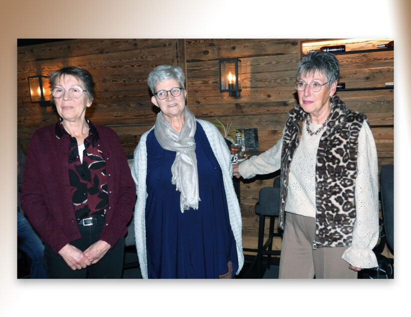Drie jubilarissen bij Stem en Klank