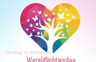 Een golf van licht tijdens Wereldlichtjesdag