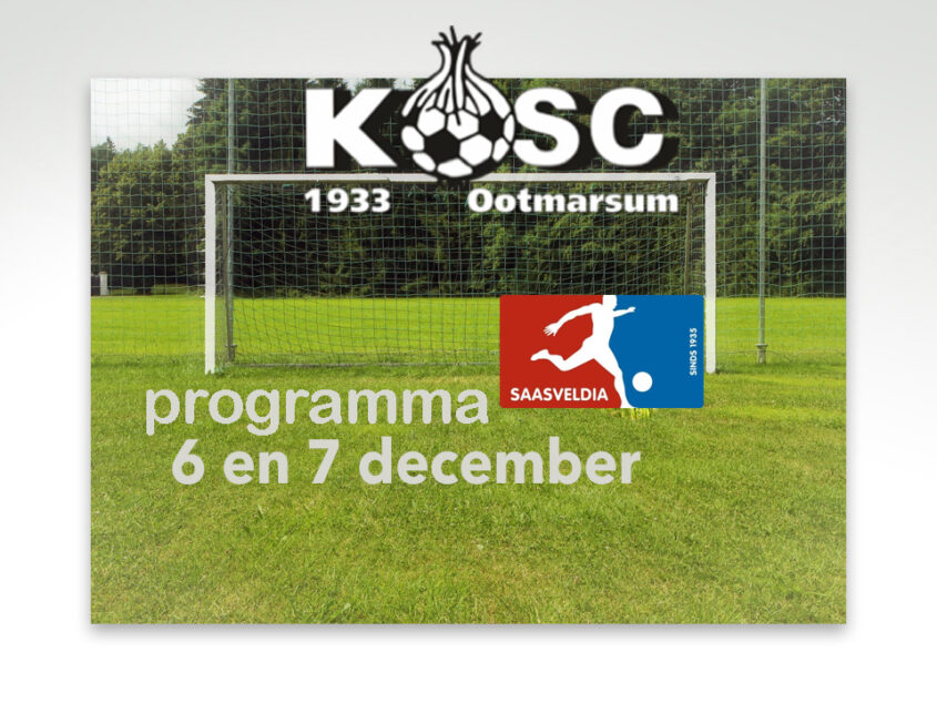 Laatste competitiewedstrijd voor het eerste van KOSC in 2025