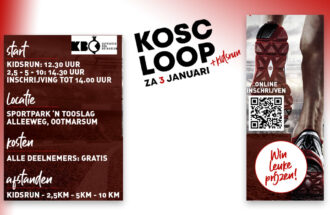 KOSC loop en Kidsrun sportieve start 2026
