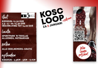 KOSC loop en Kidsrun sportieve start 2026