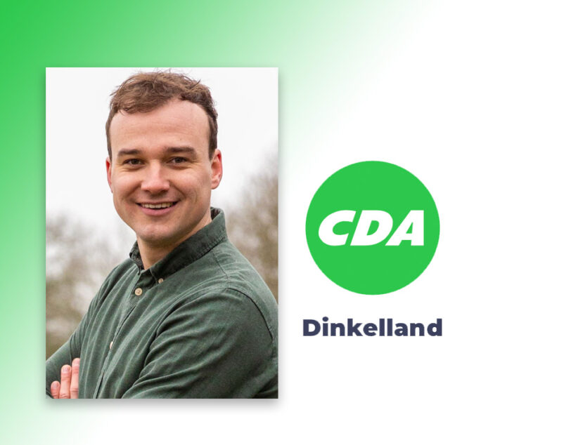 CDA Dinkelland draagt Marc Smellink opnieuw voor als lijsttrekker