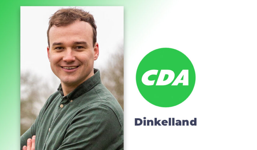 CDA Dinkelland draagt Marc Smellink opnieuw voor als lijsttrekker