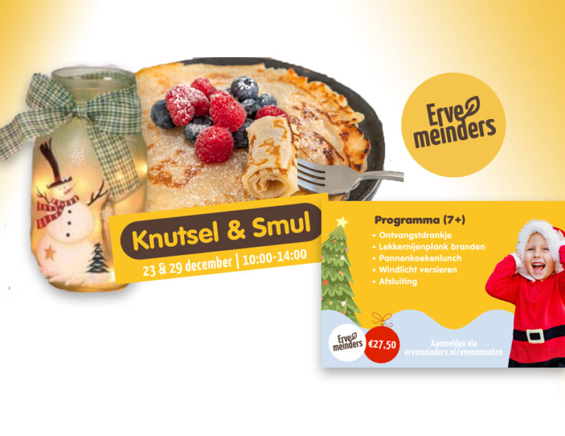 Knutsel en smul bij erve Meinders