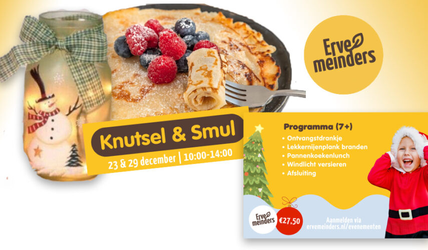 Knutsel en smul bij erve Meinders