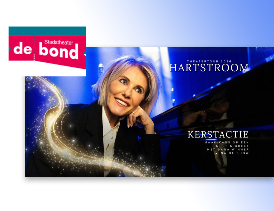 Extra voorstelling met Dana Winner bij De Bond