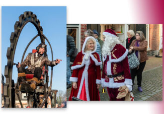 Veel drukte en gezelligheid tijdens Kunst en Kerst in Ootmarsum