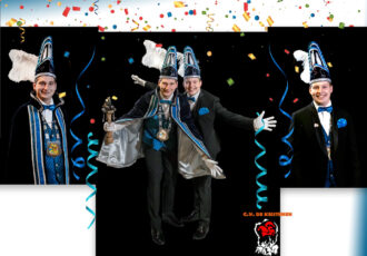 Tim Stevelink en zwager Koen Weusthof voeren de Keistenen aan