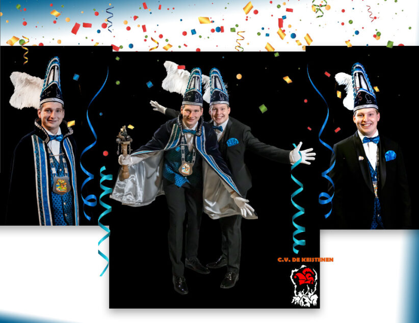 Tim Stevelink en zwager Koen Weusthof voeren de Keistenen aan