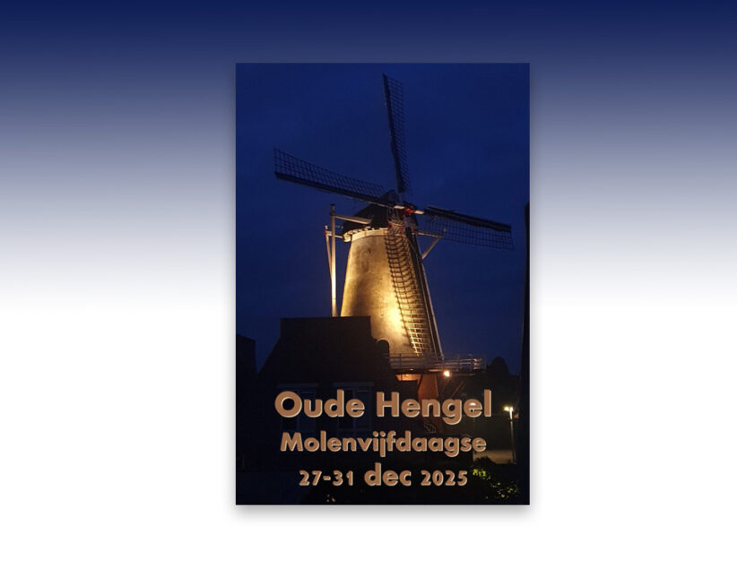 Molenvijfdaagse in teken tweede lustrum molen Oude Hengel