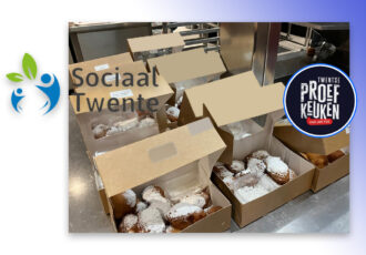 Oliebollenactie voor ‘Sociaal Twente’