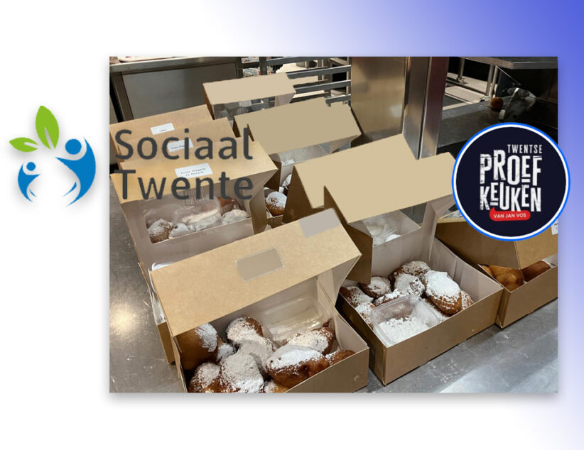 Oliebollenactie voor ‘Sociaal Twente’