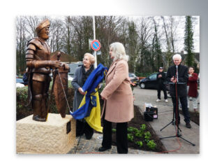 Fraai Commandeursbeeld siert Ben Morshuisplein