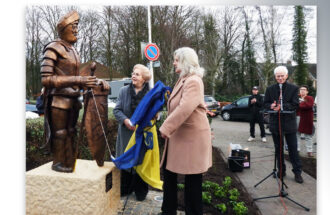 Fraai Commandeursbeeld siert Ben Morshuisplein