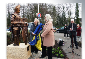 Fraai Commandeursbeeld siert Ben Morshuisplein