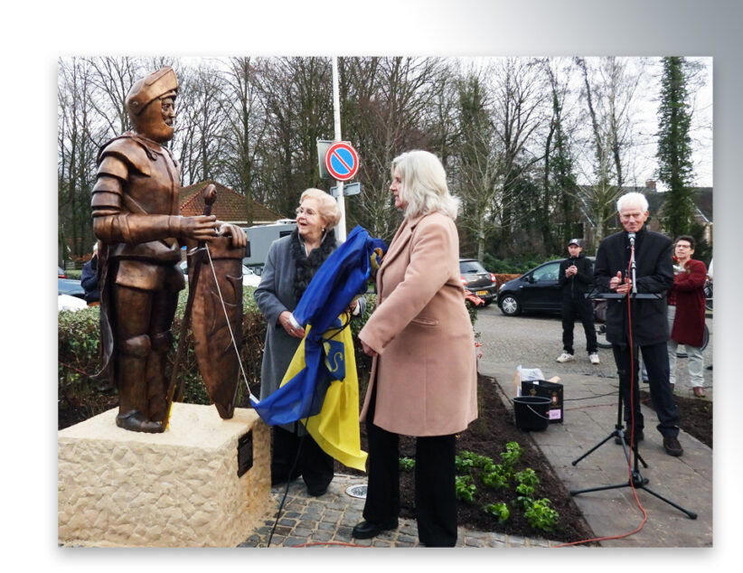 Fraai Commandeursbeeld siert Ben Morshuisplein