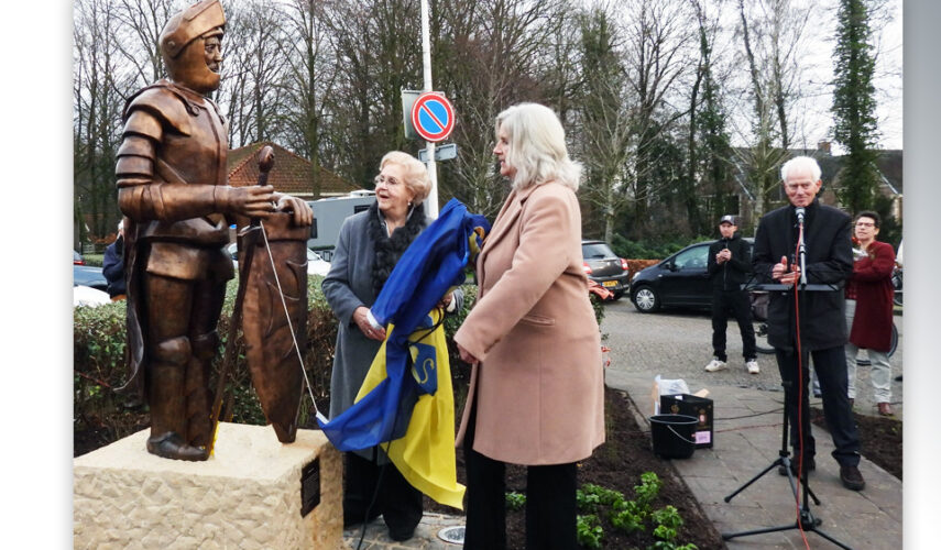 Fraai Commandeursbeeld siert Ben Morshuisplein