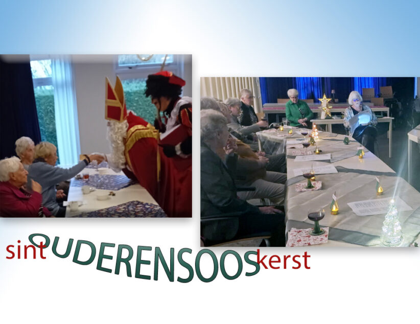Sint en Kerst bij Ouderensoos Ootmarsum