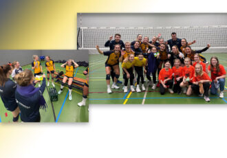 Spannende derby in sporthal de Schalm