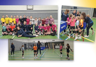 Clinic voor de Volley Stars van Lammerink Set-Up ‘65