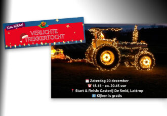 Verlichte trekkeroptocht